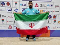افتخار آفرینی ملی پوش پارادوومیدانی کشور با کسب مدال طلا