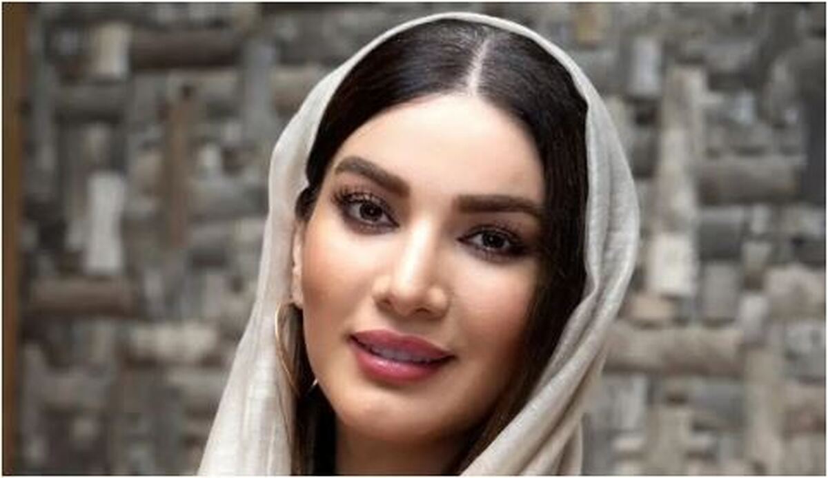 دلبری‌های متین ستوده با رژ قرمز و موی بلوند عقدی بعد از عروسی اش!