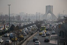 افزایش غلظت آلاینده‌ها در هوای تهران