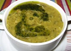 در ۷ مرحله این غذای محلی کشکبا آشی را آماده کنید