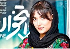 چهره رنگ پریده پریناز ایزدیار در نخستین عکس از پشت صحنه فیلم «بُن سای»