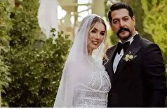 پرتره جذاب از چهره آرایش شده متین ستوده بعد از عروسی جنجالی