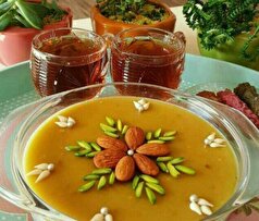 کاچی چهار مغز یک ترکیب مقوی و با طبع گرم