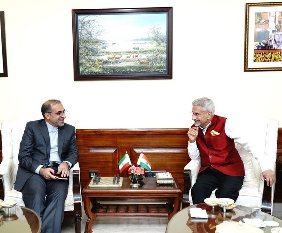 دیدار خداحافظی وزیر خارجه هند با سفیر ایران