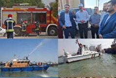 مانور ساعت صفر در بندر دیلم برگزار شد