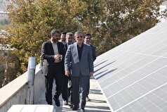 بهره‌برداری از نیروگاه‌های خورشیدی در اراک