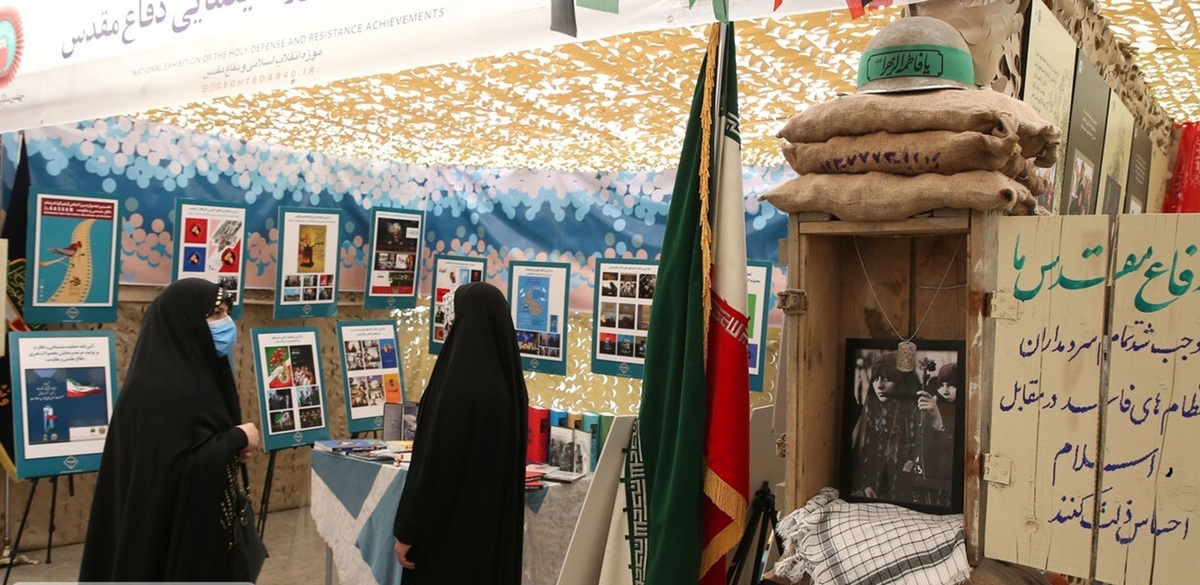 افتتاحیه یک نمایشگاه مقاومتی دیگر در شهرستان آران و بیدگل +