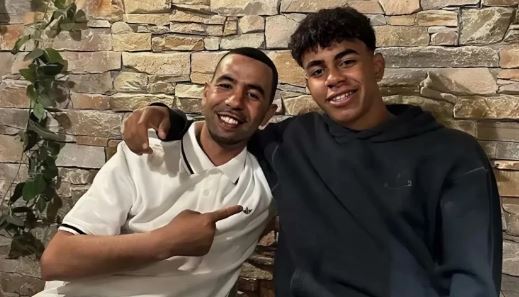 تبریک مسی به عثمان دمبله بعد از کسب توپ طلا ۲۰۲۵