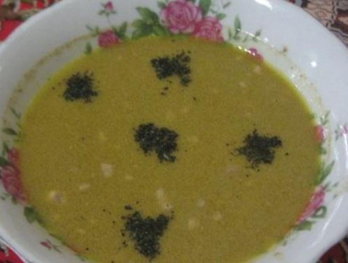 رسپی مخصوص  و خواص قاتق بنه کرمان را از دست ندهید