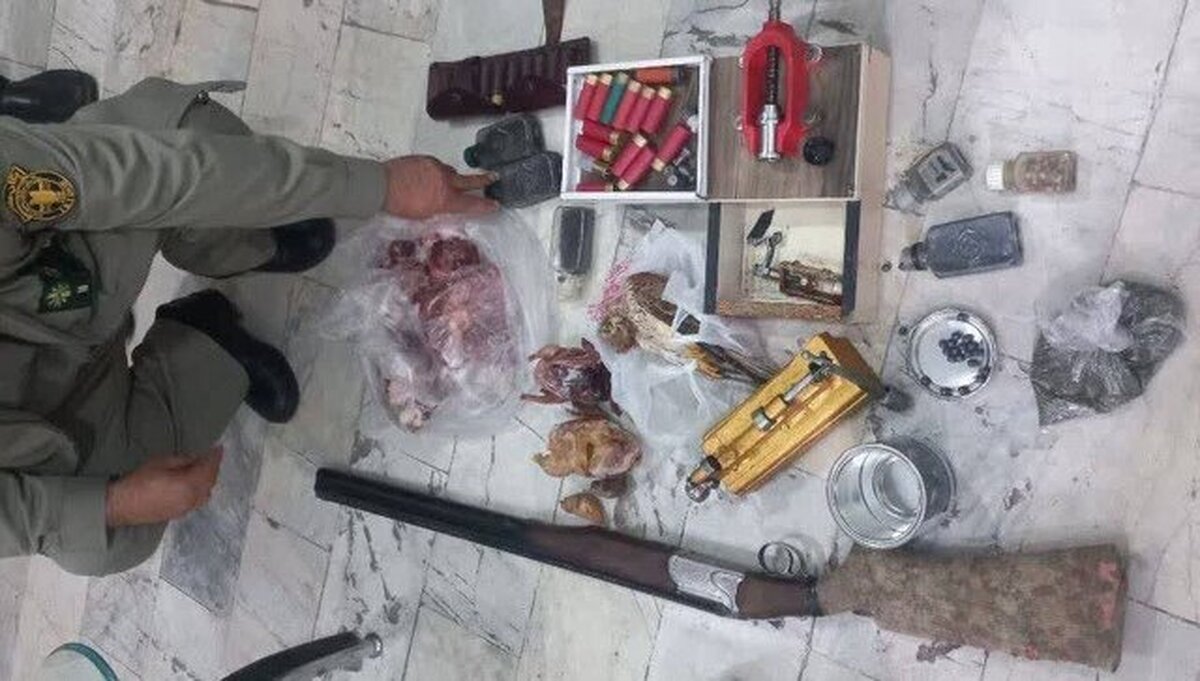دستگیری سه شکارچی متخلف در مناطق مختلف استان/ ۳ قبضه اسلحه شکاری کشف و ضبط شد