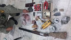 دستگیری سه شکارچی متخلف در مناطق مختلف استان/ ۳ قبضه اسلحه شکاری کشف و ضبط شد