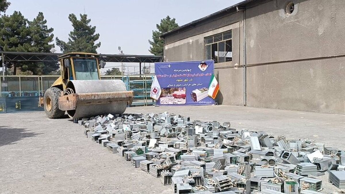 عبداللهیان: ۴۱۲ دستگاه ماینر غیرمجاز در اردبیل کشف و جمع آوری شد