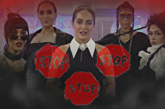بازی مهناز و رفقا با لیر