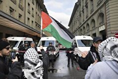 تجمع اعتراضی حامیان فلسطین در سوئیس/۲۰ نفر زخمی و ۵۳۶ معترض بازداشت شدند