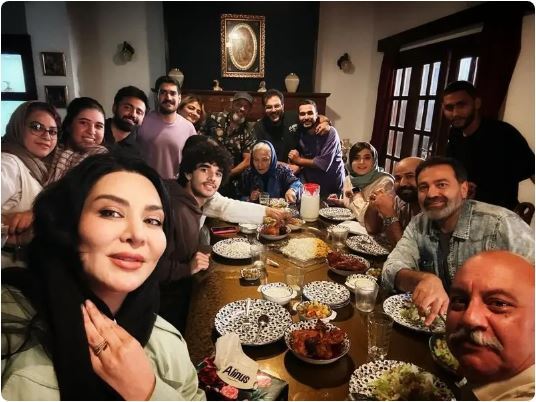 شام جمعی عوامل سریال «جزر و مد» وقتی تهران موشک باران شده بود! +عکس