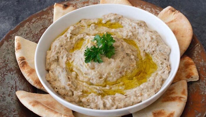 متبل لبنانی؛ یک پیش غذای خشمزه مخصوص گیاه خوارها+طرز تهیه