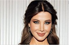 نگاهی به میکاپ غلیظ و مو‌های صورتی نانسی عجرم در دوران جوانی اش