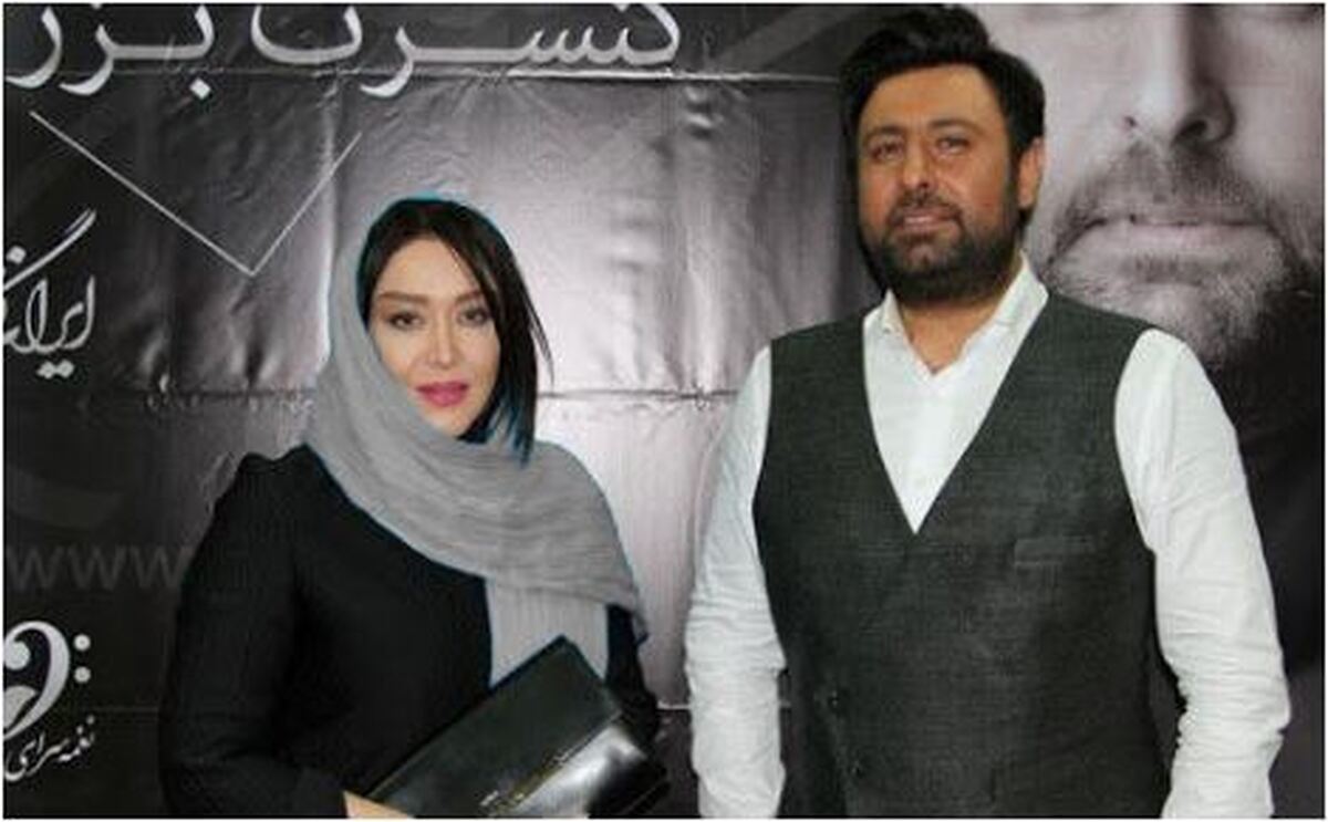 حضور سارا منجزی‌پور در کنسرت با کت سفید رسمی و مجلسی