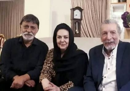 تصویری از پیری‌های آرام، بازیگر قبل انقلابی در کنار دو چهره مشهور