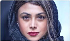 ست کیف و کفش چرم آزاده صمدی به استایلش زیبایی بخشید+عکس