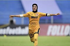 جشنواره گل خاتون در دیدار معوقه فوتبال زنان