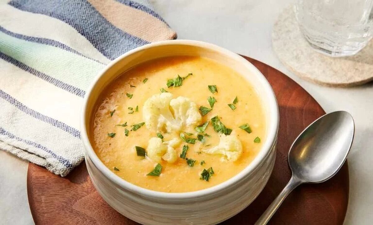 سوپ گل کلم با خواص درمانی برای سیستم گوارش!