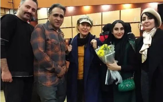 استایل اروپایی معصومه آقاجانی در یک مراسم! +عکس