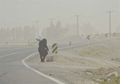 سرعت طوفان سیستان از ۱۰۰ کیلومتر گذشت/ کاهش دید افقی تا ۲۰۰۰ متر