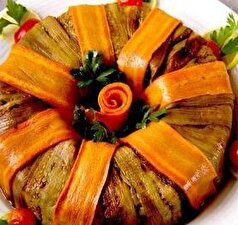 تازه عروس‌ها برای هنرنمایی این بادمجان قالبی شیک و مجلسی را آماده کنید