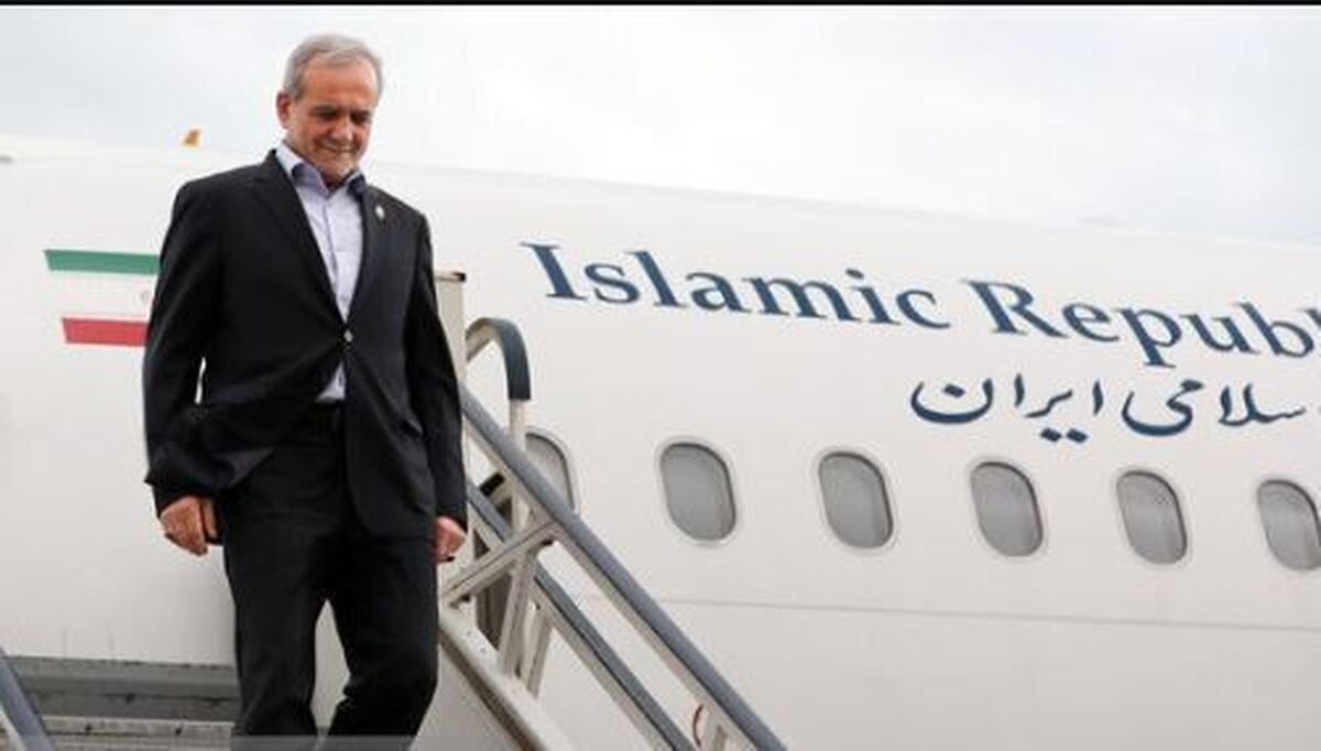 رئیس‌جمهور وارد اصفهان شد