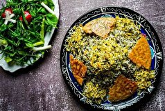 رسپی سبزی پلو مخلوط با گوشت؛ یک ترکیب بهشتی که همه دوستش دارن!