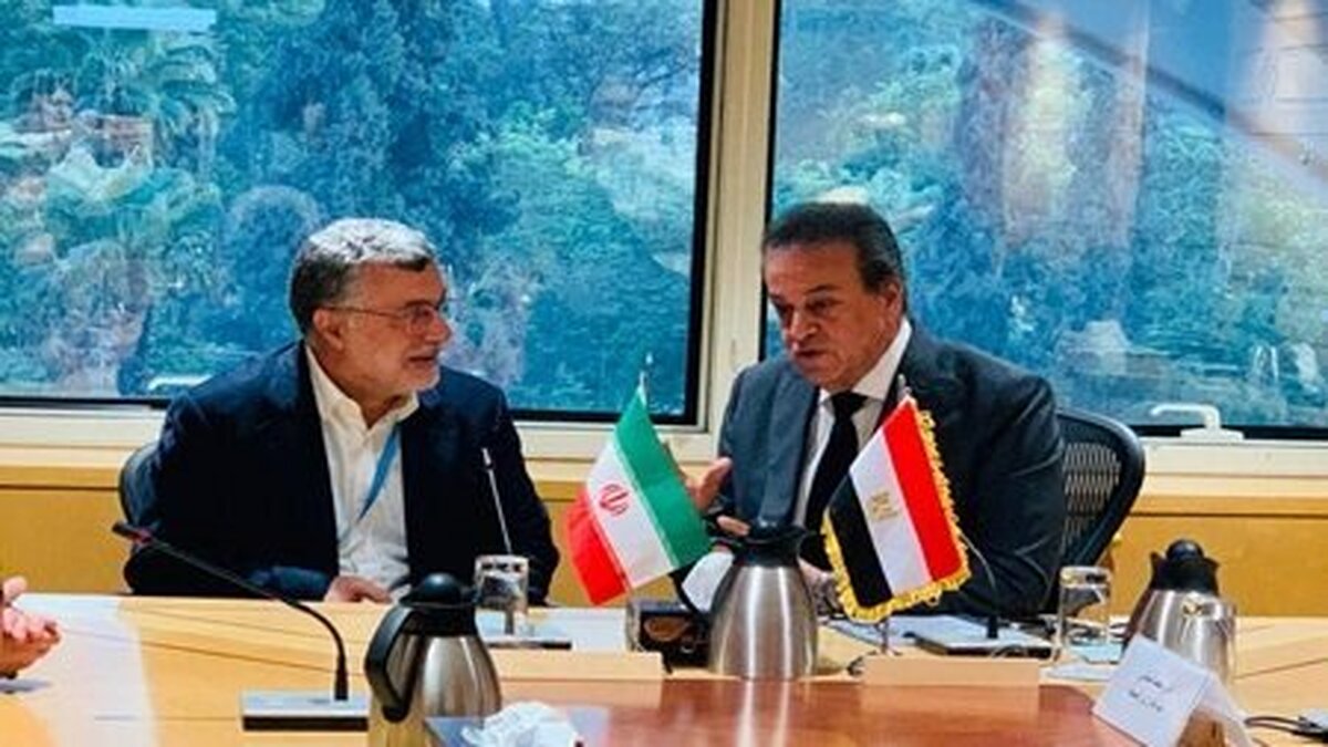 گسترش همکاری‌های دوجانبه در حوزه سلامت، محور دیدار وزرای بهداشت ایران و مصر/تأکید بر تعاملات علمی، آموزشی و دارویی