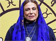 قابی دونفره از گوهر خیراندیش کنار همسر آسمانی اش در اوایل ازدواج اشان