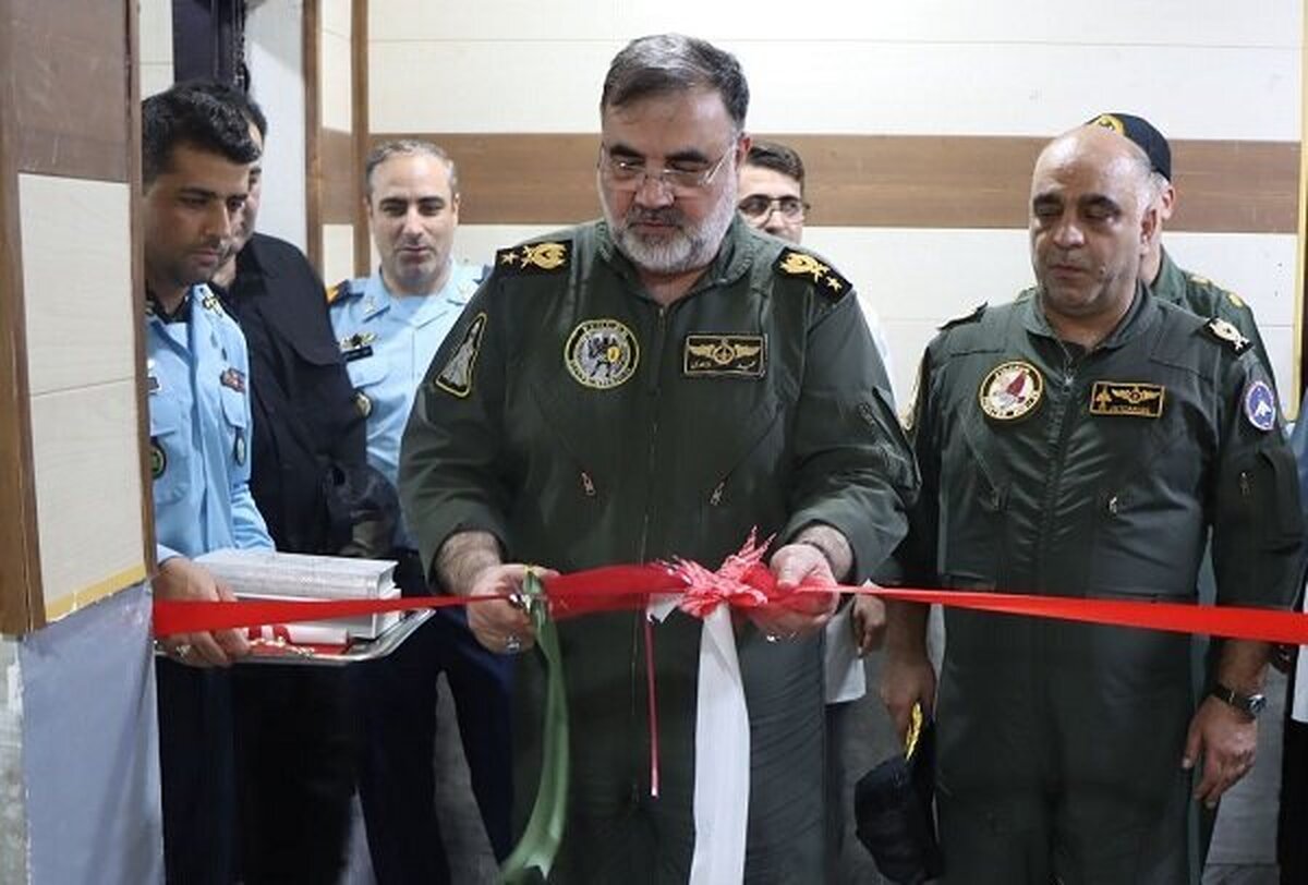 بازدید فرمانده نیروی هوایی ارتش از پایگاه هوایی شهید عبدالکریمی بندرعباس