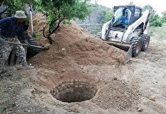 پلمپ چند حلقه چاه غیر مجاز در شهرستان کهگیلویه