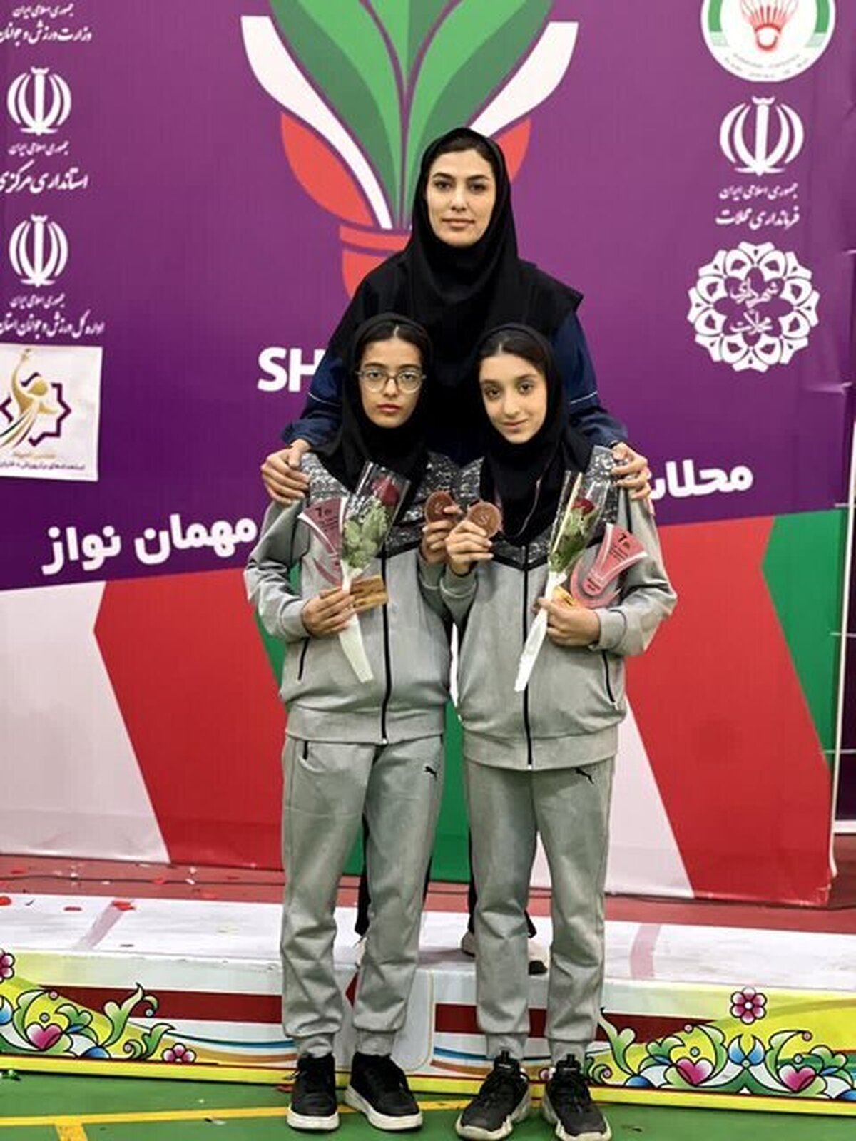 درخشش بدمینتون‌بازان قم؛ نخستین مدال استان در المپیاد استعداد‌های برتر کسب شد