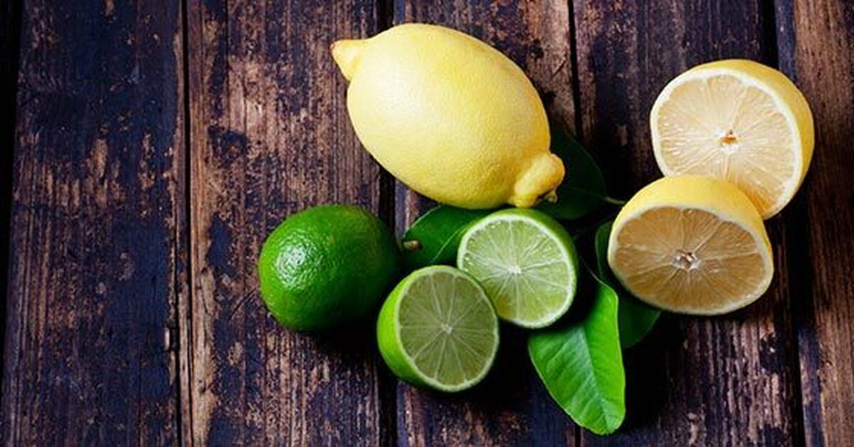 ارزش غذایی لیمو ترش سبز با لیمو ترش زرد در چه چیزی است