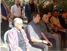 سخنرانی غم انگیز ناصر ممدوح در مراسم خاکسپاری سعید مظفری