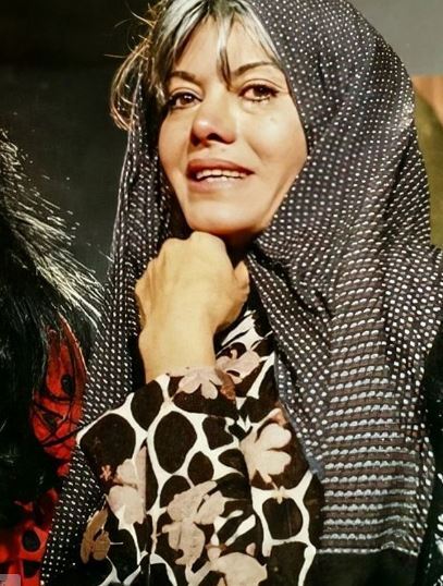 عکس قدیمی از فخری خوروش با چشمان گریان غوغا کرد!