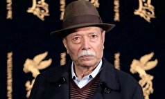 استایل هنری علی نصیریان در مراسم شصت سالگی تماشاخانه سنگلج