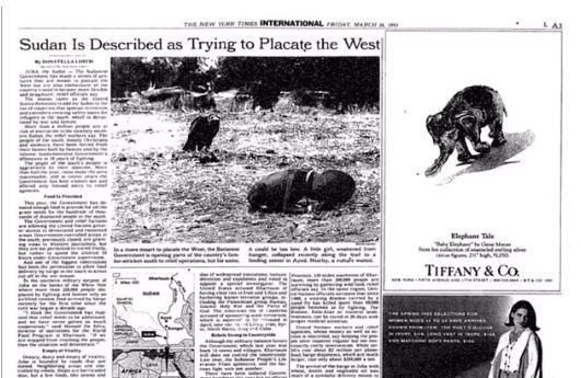 تصویر «کودک و لاشخور» که زندگی عکاس را به نابودی کشاند تصویر «کودک و لاشخور» که زندگی عکاس را به نابودی کشاند