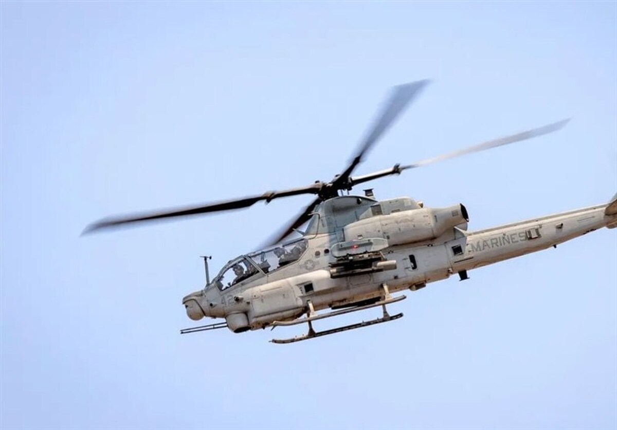 سقوط بالگرد رزمی نیروی دریایی آمریکا در کالیفرنیا