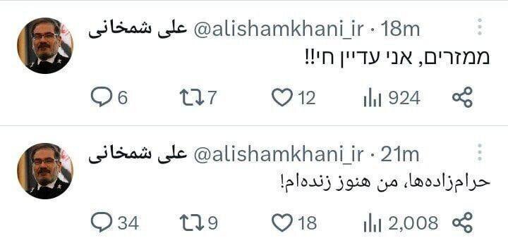 واکنش جنجالی علی شمخانی به انتشار فیلم عروسی دخترش