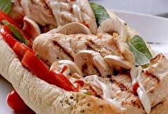 ساندویچ مرغ و قارچ یک شام ساده و سالم برای خانواده