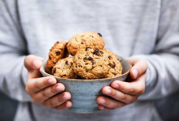 رسپی کوکی رژیمی جو دوسر پرک برای افراد باشگاهی
