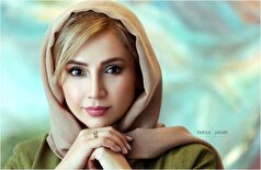 عکس دیده نشده ازبازیگری شبنم قلی‌خانی با مو‌های مصنوعی