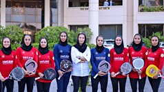 دختران پدل ایران با اقتدار عربستان را شکست دادند