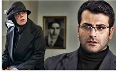 عکس یادگاری «مژگان و جواد جوادی» در پشت صحنه یک سریال خاطره انگیز!