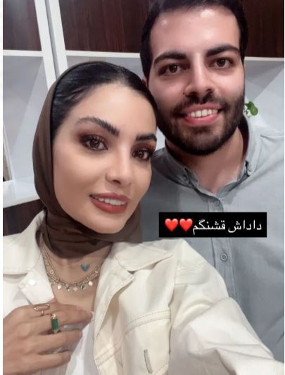 صحرا اسداللهی در یک استوری دو نفره از داداش قشنگش رونمایی کرد! +عکس