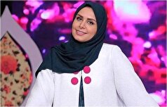 شیطنت‌های دخترانه نجمه جودکی و لباس نا متعارف خانم مجری +عکس